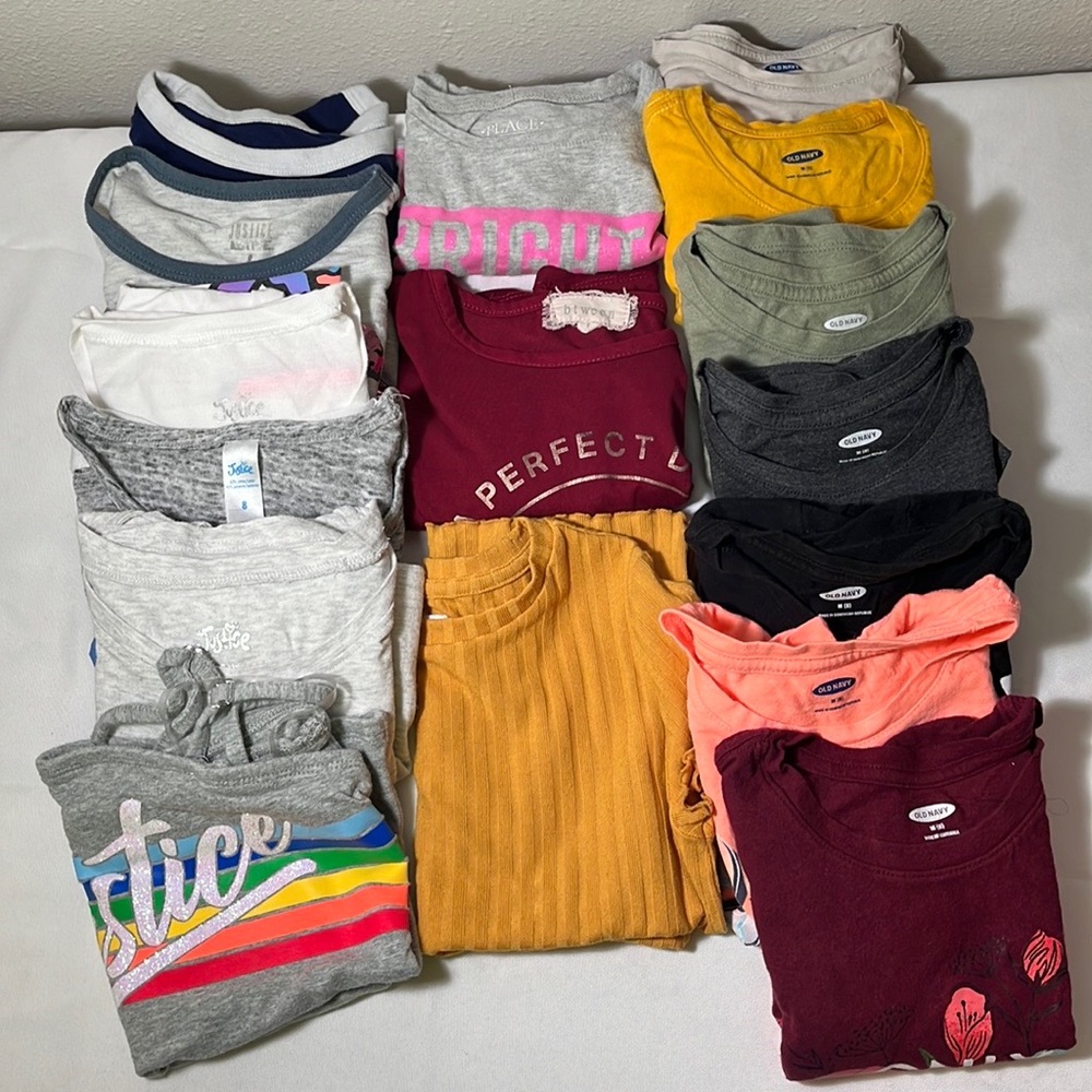Tee Shirt Lot - Size 8